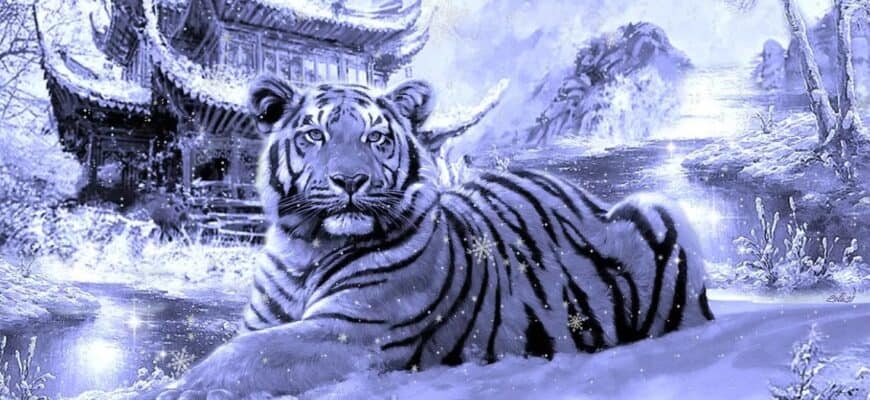 По восточному календарю год Черного Водяного Тигра